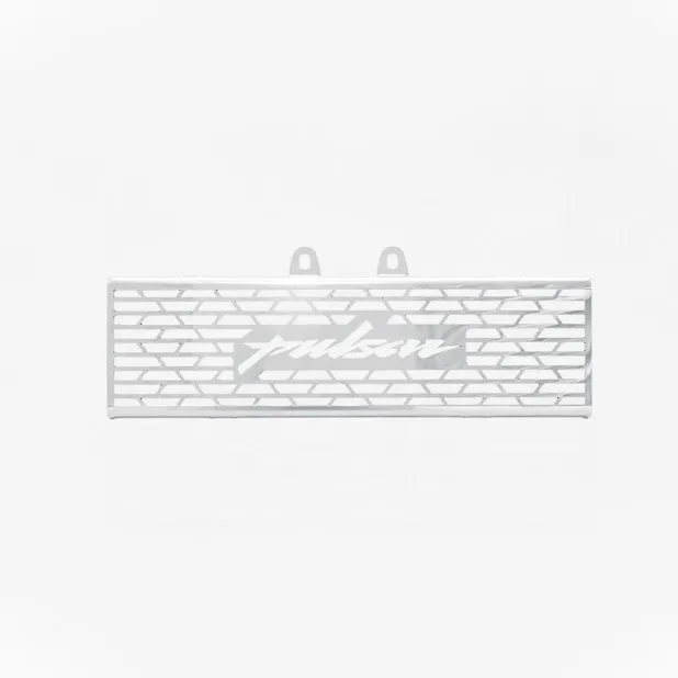 [PBA0101001] PROTECTOR RADIADOR BAJAJ ACEITE PULSAR 220 (Plateado)