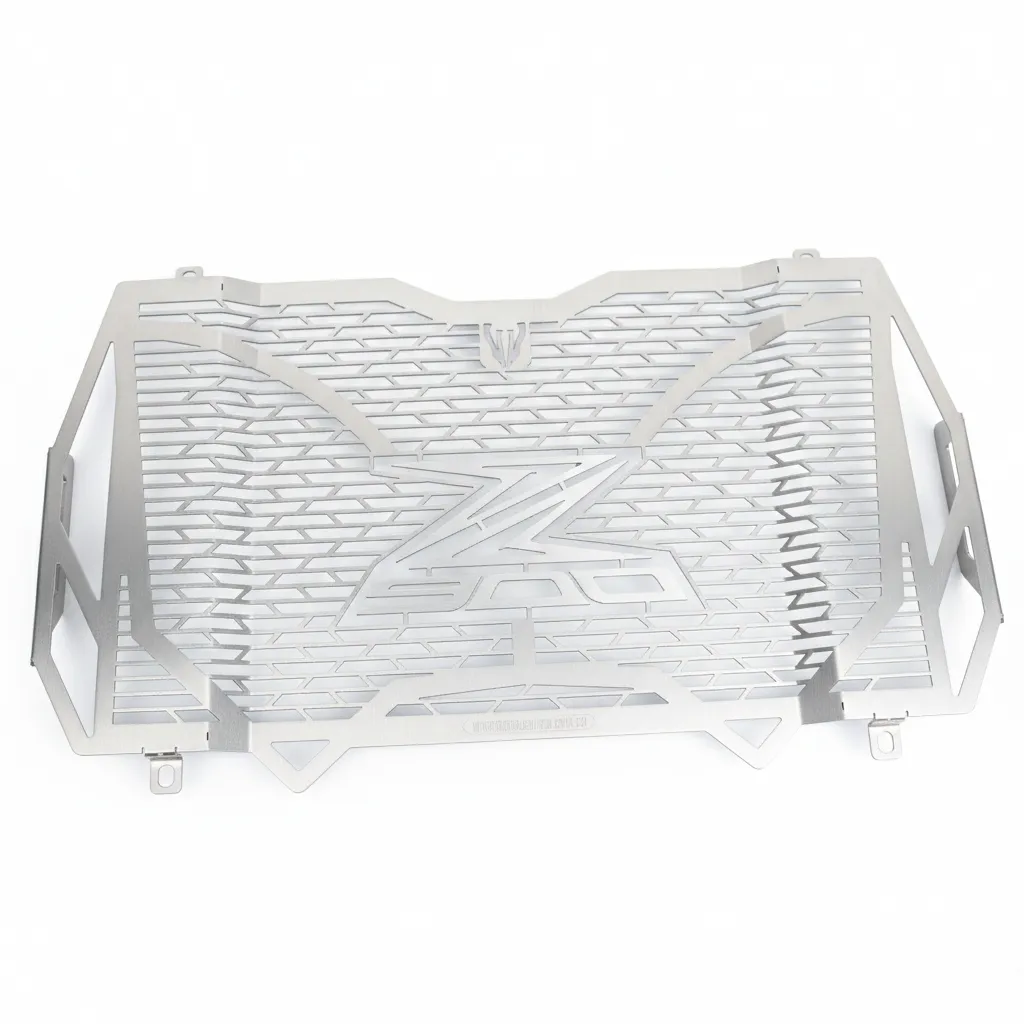 [PKA01010105] PROTECTOR RADIADOR KAWASAKI Z900 (Plateado)