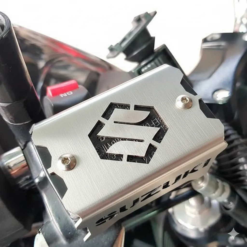 [PSU04011036] PROTECTOR DEPOSITO DELANTERO SUZUKI VSTROM 650-GSR600-GSR750 (Plateado)