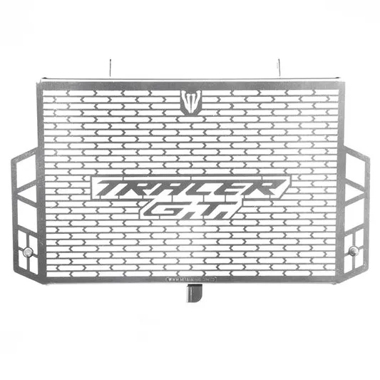 [PYA01016914] PROTECTOR RADIADOR YAMAHA MT09 TRACER LOGO GT (Plateado)