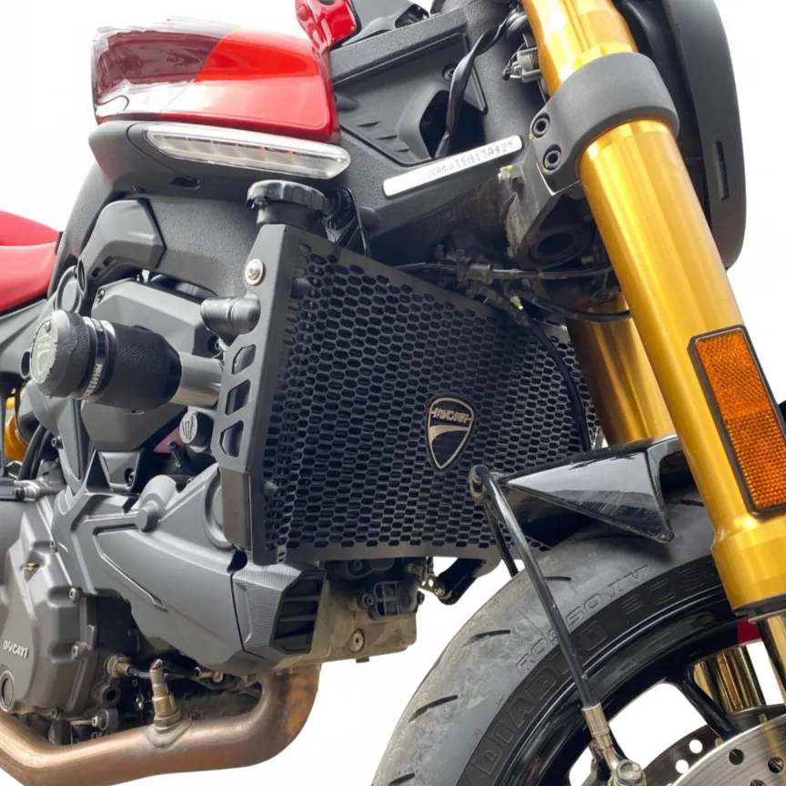 [PDU0127559] PROTECTOR RADIADOR DUCATI MONSTER 937 2021 UP (Plateado)