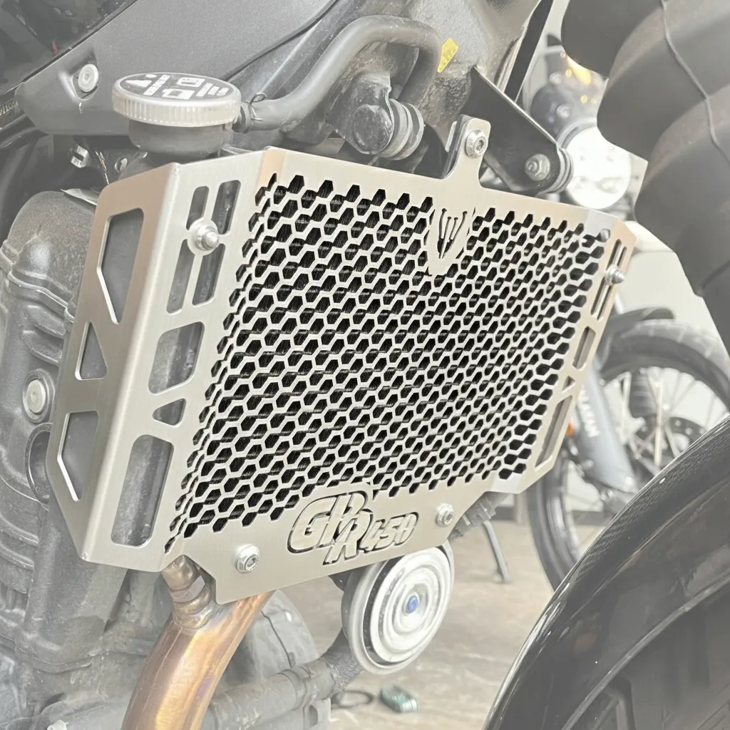 [PRO0127672] PROTECTOR RADIADOR ROYAL ENFIELD GRR 450 (Plateado)